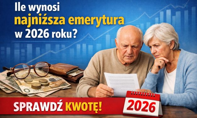 Ile wynosi najniższa emerytura w 2026 roku?