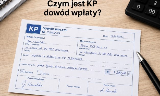 Czym jest KP dowód wpłaty i jak go wystawić? Wzór ze szczegółowym omówieniem