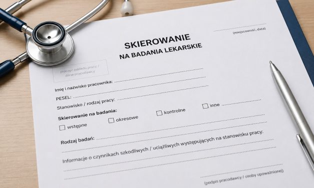 Skierowanie na badania lekarskie 2026 r. Wzór ze szczegółowym omówieniem