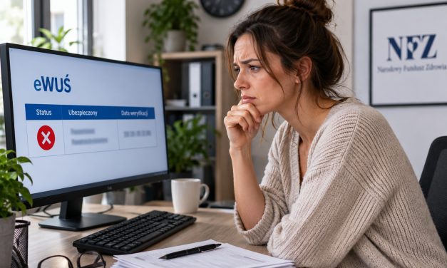 eWUŚ – co oznacza czerwony status i jak go naprawić?
